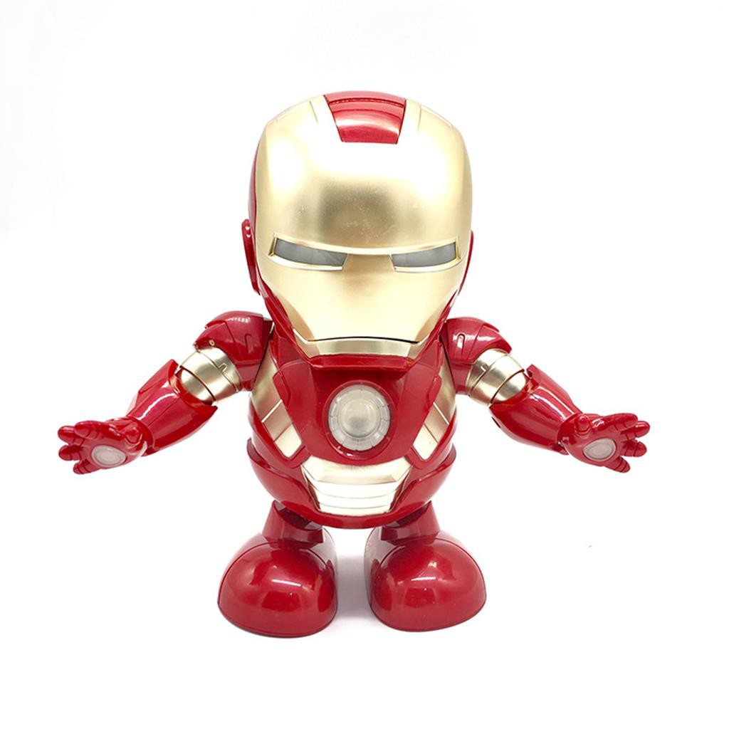 Robot Iron Man Nhảy Múa Người sắt - Đồ chơi cho bé- Qùa tặng cho bé yêu -dc3677