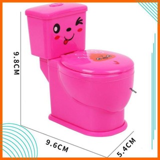 Đồ Chơi Phun Nước Hình Bồn cầu Mini Cho Bé - Bồn Cầu Đồ Chơi Nhiều Màu Dễ Thương