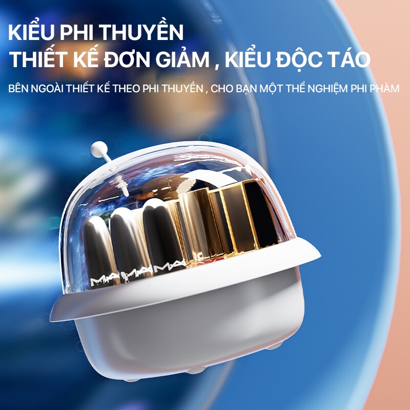 Hộp đựng son xiaomi JOYBOS ,khay đựng son có nắp chống bụi trong suốt- 9 ngăn