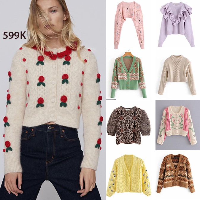 Áo Len Zara hot nhất năm 2020 hàng chuẩn xịn AL10BHG99N10