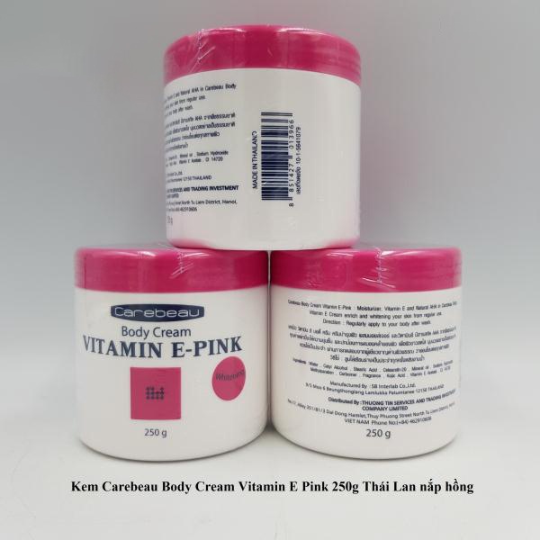 Kem Dưỡng Ẩm Vitamin E Carebeau Body Cream Thái Lan