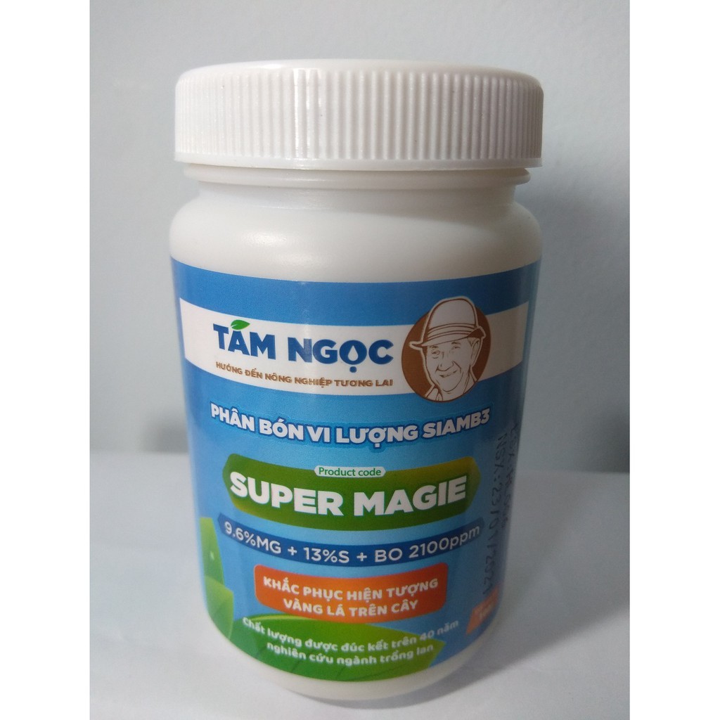 Phân bón vi lượng SUPER MAGIE của thầy TÁM NGỌC - chai 100 gram