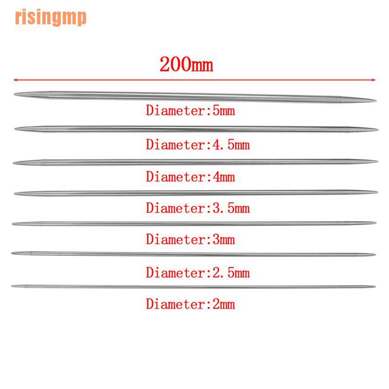 Bộ 35 20cm Móc Len Đan Bằng Thép Không Gỉ Chất Lượng Cao