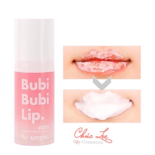 [Bill Store- Chính hãng] Tẩy tb chết môi sủi bọt bubi bubi lip