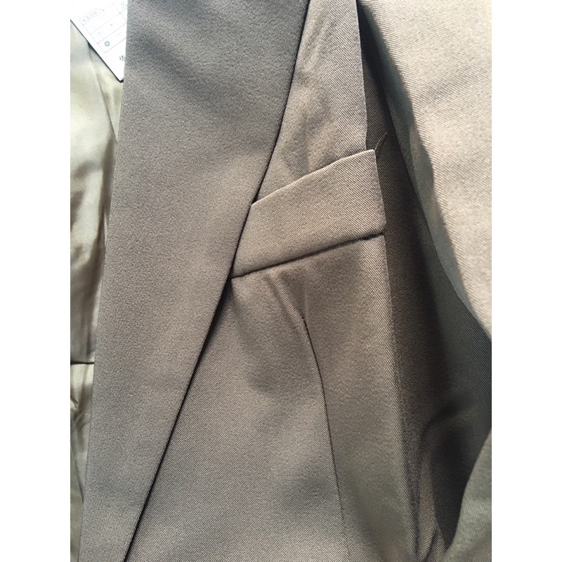 Hàng có sẵn ) Siêu phẩm Áo Blazer màu nâu cao cấp chất vải đẹp (có ảnh chụp thật) | BigBuy360 - bigbuy360.vn