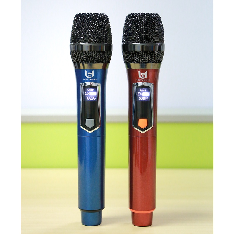 [Mã ELHACE giảm 4% đơn 300K] Micro Không Dây Karaoke V-W108, Mẫu Mới, Chuyên Dùng Cho Ampli, Loa Kéo, Hát Nhẹ