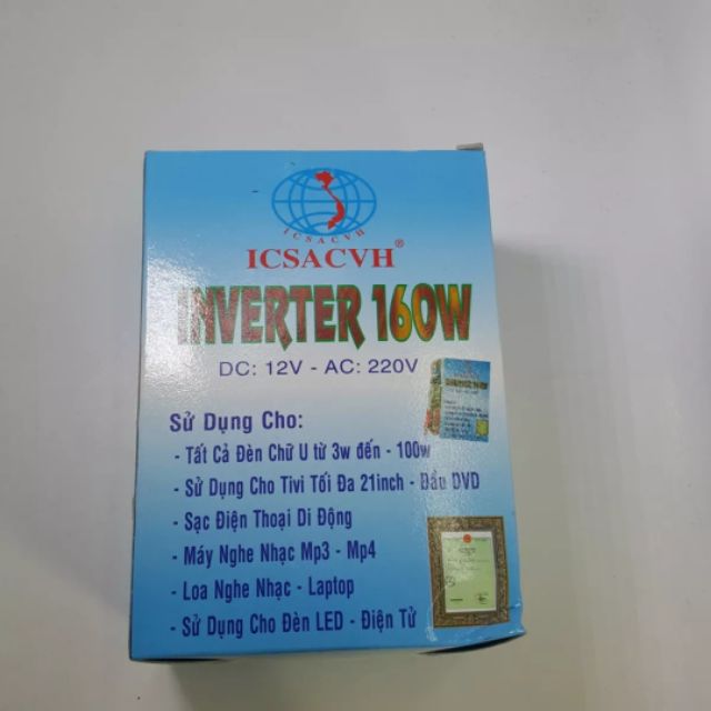 Bộ Biến Điện INVERTER 12V - 220V 160W