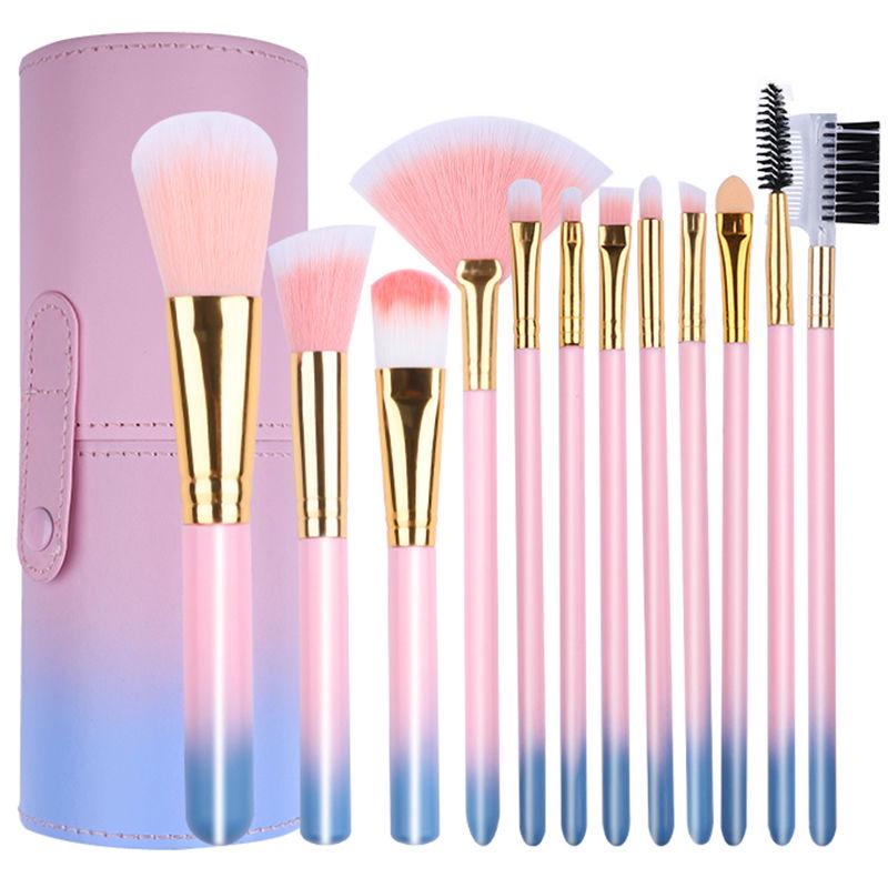 7 pcs 12 pcs 24 pcs makeup brushes storage makeup tools for beginners full set of chalk