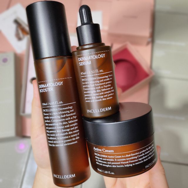 (Sẵn hàng) Bộ 3 món dưỡng da Incellderm