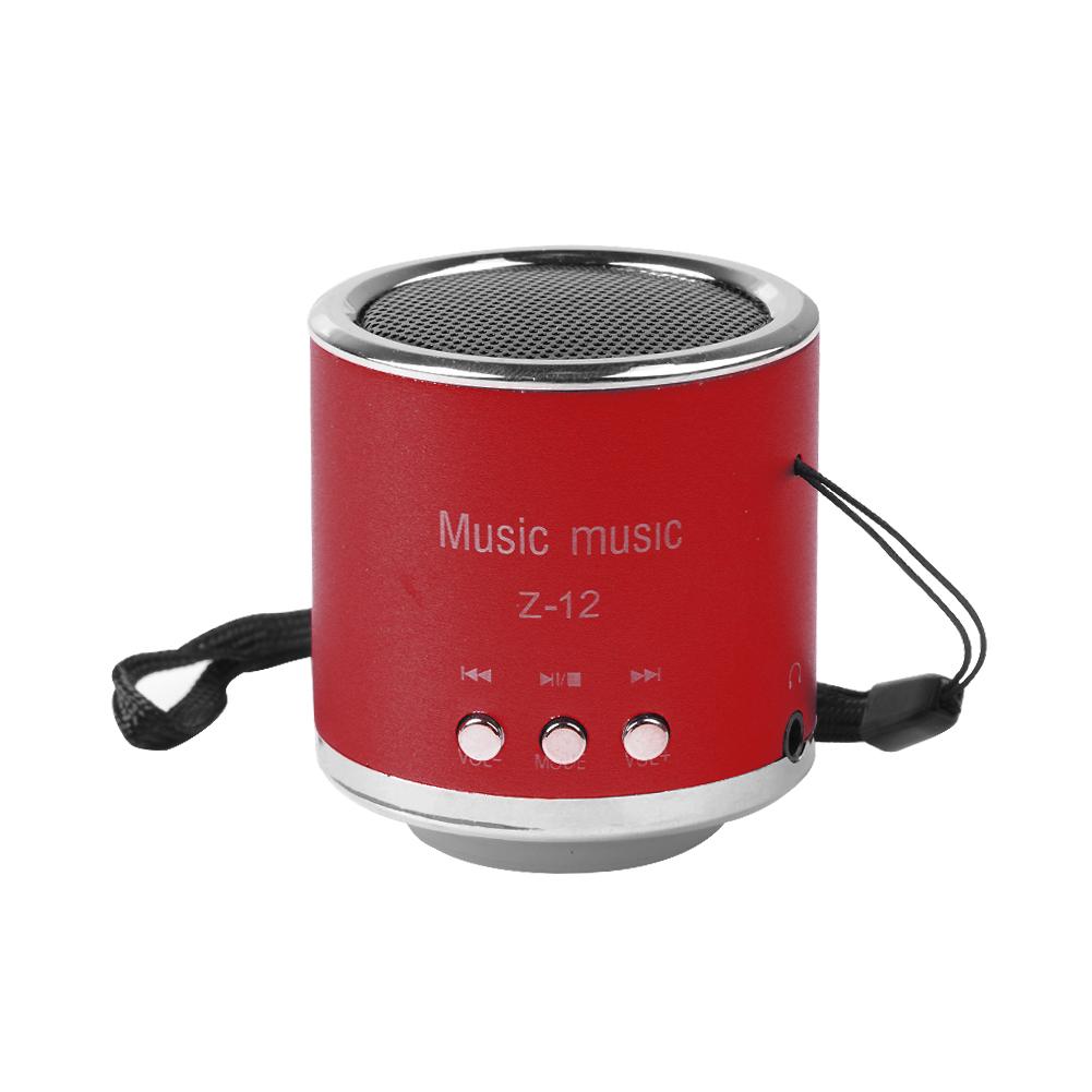 Loa Loa mini Loa di động Bộ khuếch đại FM Radio USB Micro MP3 Máy nghe nhạc 3 Sạc Cáp âm thanh 3,5 mm