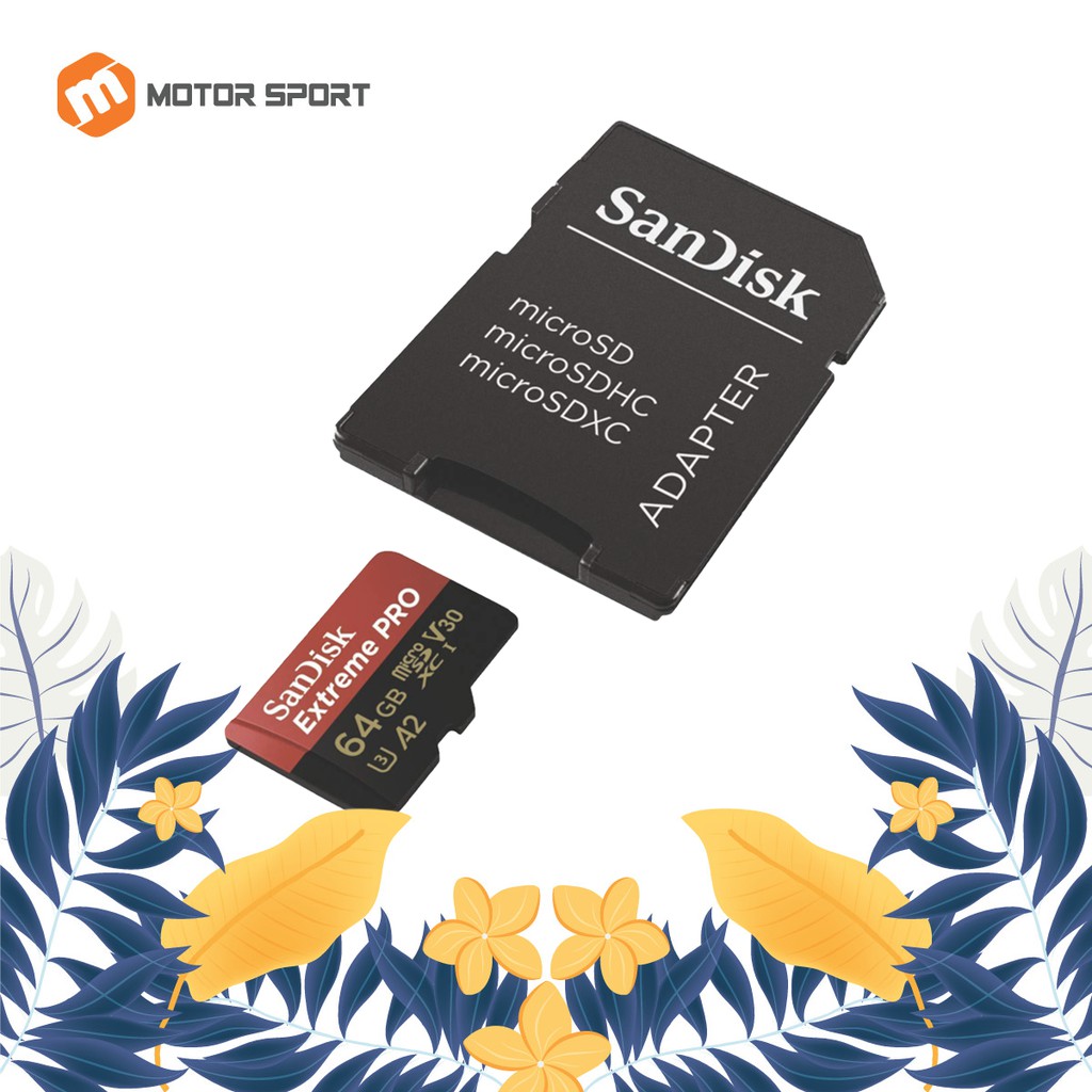Thẻ Nhớ MicroSDXC SanDisk Extreme Pro V30 A2 170MB/s 64GB | BigBuy360 - bigbuy360.vn