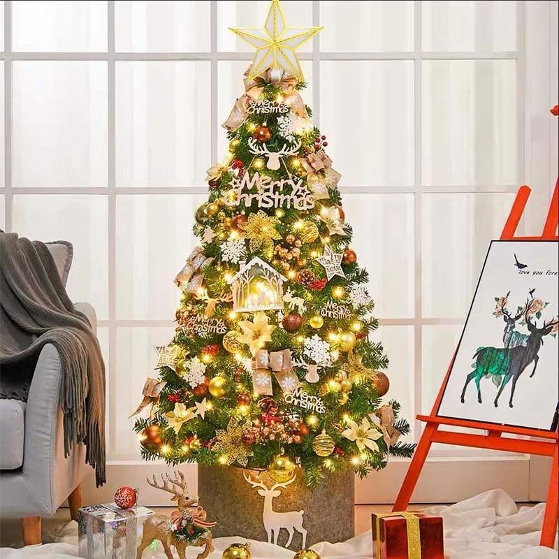 Đèn led gắn cây thông hình ngôi sao cỡ 17cm trang trí lễ giáng sinh/năm mới