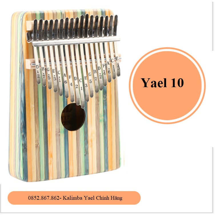 Đàn kalimba 17 phím YAEL -Cao cấp đủ phụ kiện âm vang phím chuẩn đủ mẫu YAEL0215-IM20