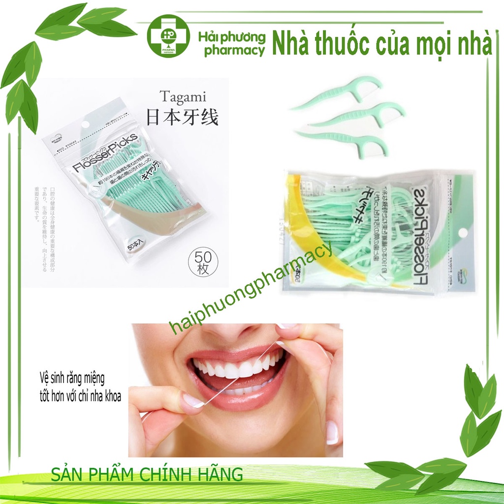 Set 50 chỉ nha khoa Tagami hàng Nhật Bản