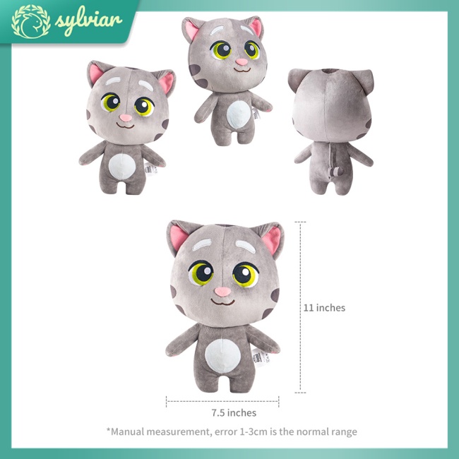 Thú Nhồi Bông Hình Mèo Tom Angela Phát Ra Giọng Nói Thông Minh 28cm