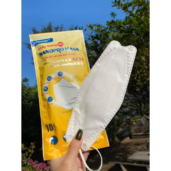 Khẩu trang 4D NANOPRO MASK KF94