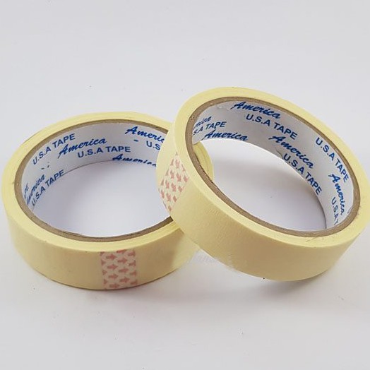 [CHÍNH HÃNG] BĂNG KEO GIẤY BĂNG KEO CHẶN MÀU 24mm AMERICA TAPE USA