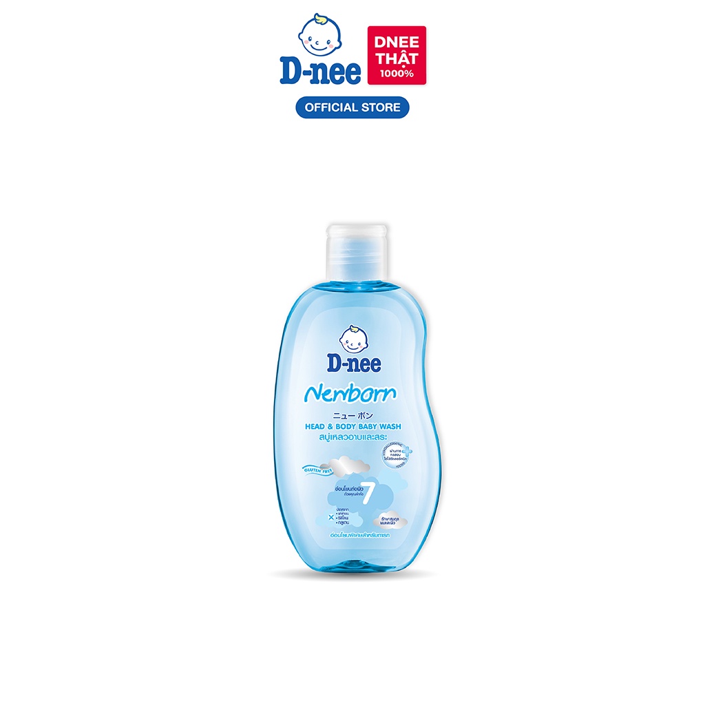 [Deal hời!] Combo 24 Tắm gội toàn thân em bé (&lt;3 tuổi) D-nee 200 ML - New born