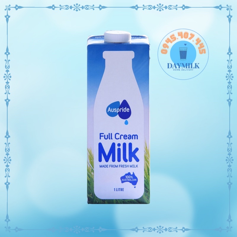 Sữa tươi tiệt trùng nguyên kem auspride 1l - ảnh sản phẩm 1