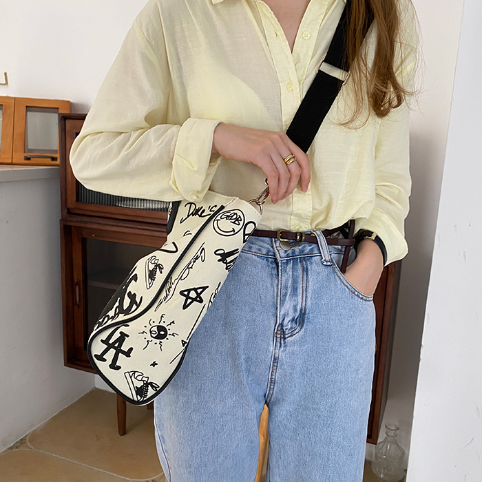 Túi Xách Canvas Thời Trang Phong Cách Hàn Quốc Cho Nữ IELGY