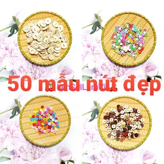 Nút trang trí xinh xắn, nút cài áo dễ thương
