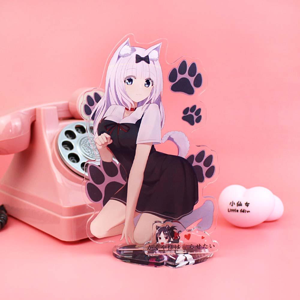 Lilyes Mô Hình Nhân Vật Hoạt Hình Anime Để Bàn Trang Trí Bằng Acrylic Hình Anime Kaguya-sama: Love Is War Đồ Chơi Dễ Thương