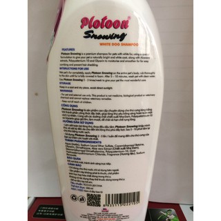 Sữa tắm chó lông trắng POTOON SNOWING