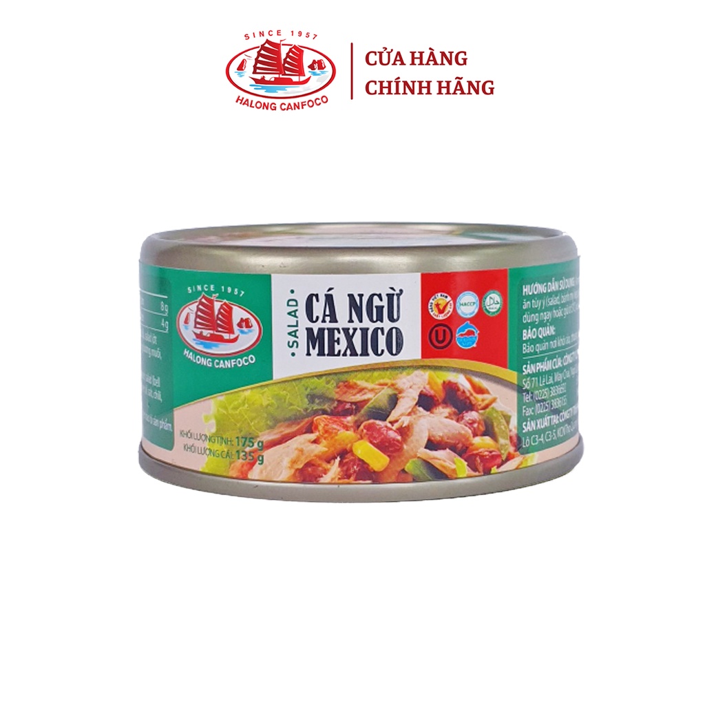 [Mã BMBAU50 giảm 7% đơn 99K] Salad Cá Ngừ Mexico - 175g - Đồ Hộp Hạ Long