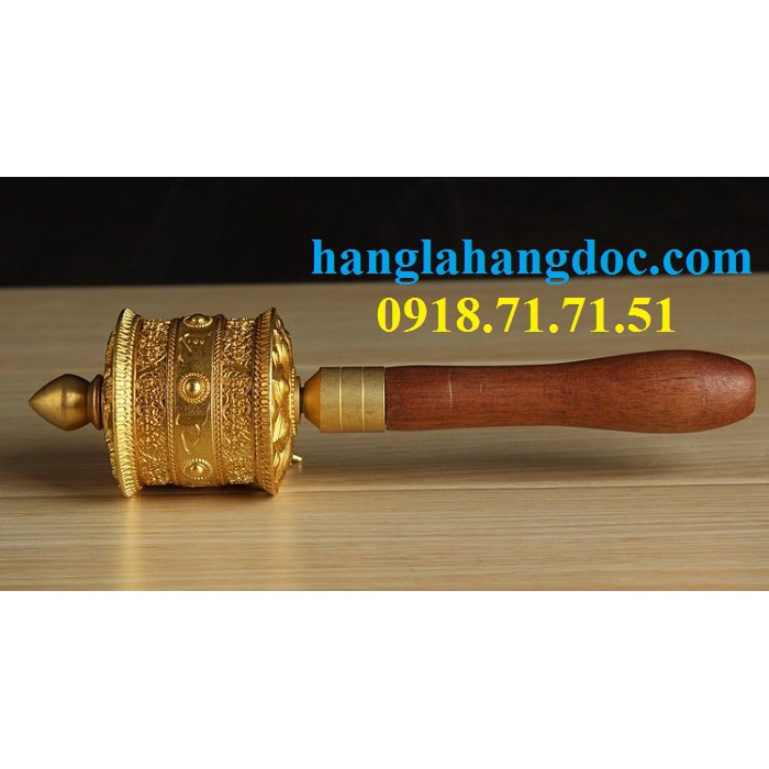 Kinh luân cầm tay 30.000 câu chú  pháp khí Phật Giáo Tây Tạng