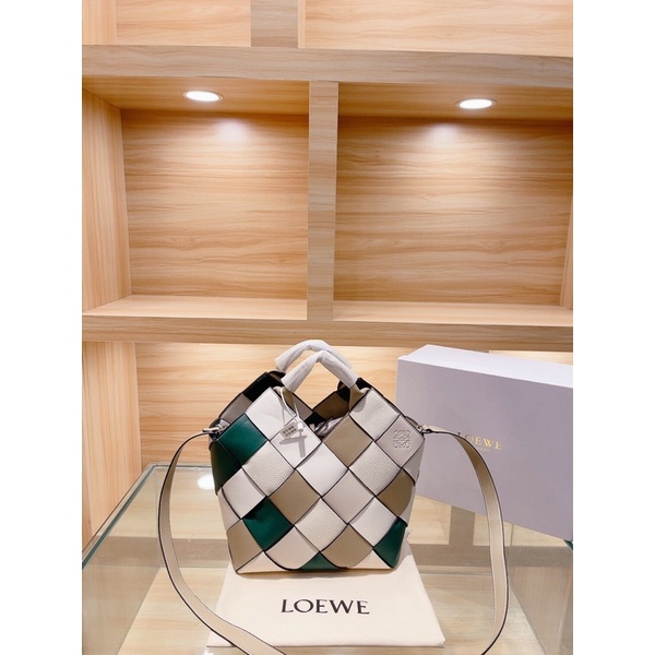 Túi đeo chéo LOEWE da thật cao cấp Au nhập khẩu mới nhất 2021 fullbox