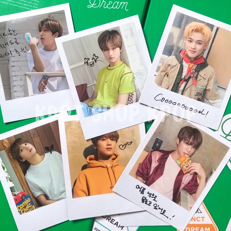 Ảnh polaroid NCT Dream Summer Vacation Kit