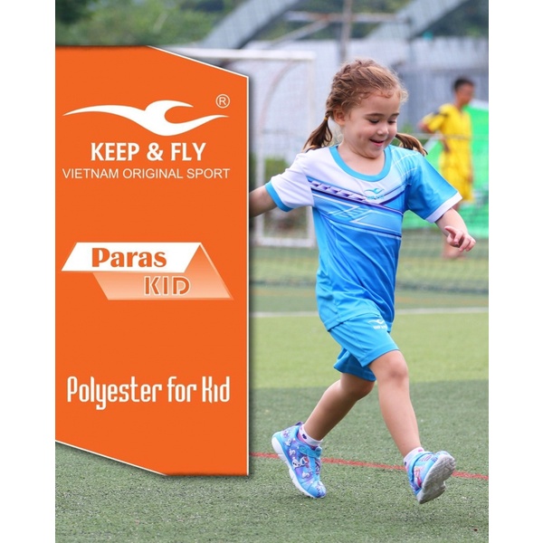 Bộ Quần Áo Bóng Đá Trẻ Em Keep &amp; Fly Picco Thun Lạnh Cao Cấp - Vicpsport