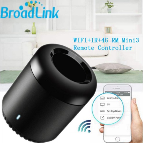 BROADLINK RM MINI 3 - BẢN QUỐC TẾ, thiết bị điều khiển mở rộng hồng ngoại qua Wifi, 3G, 4G