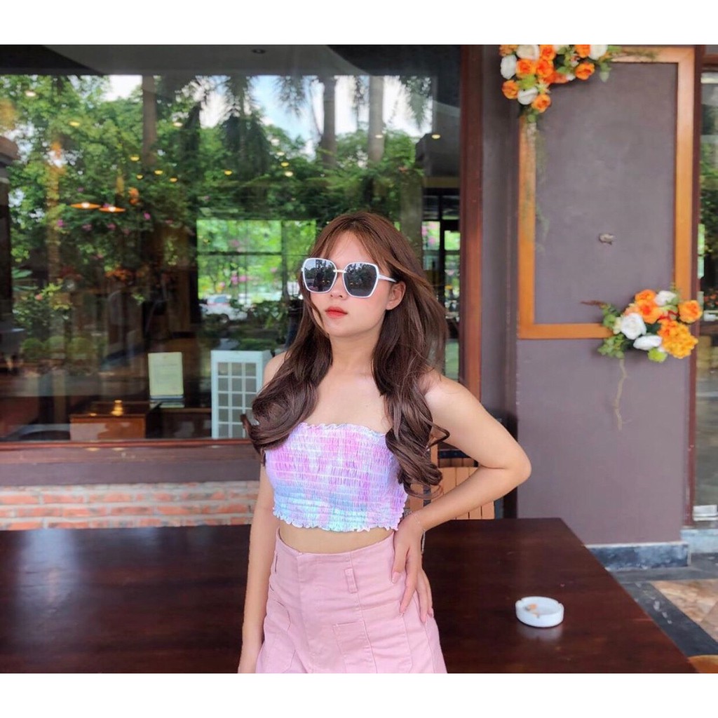 [HÌNH THẬT] ÁO ỐNG LOANG MÀU CẦU VỒNG TRƠN BASIC, CROPTOP NGẮN NỮ ÔM BODY HOT GIRL ULZZANG HÀN QUỐC SWAG CHẤT 112 | BigBuy360 - bigbuy360.vn