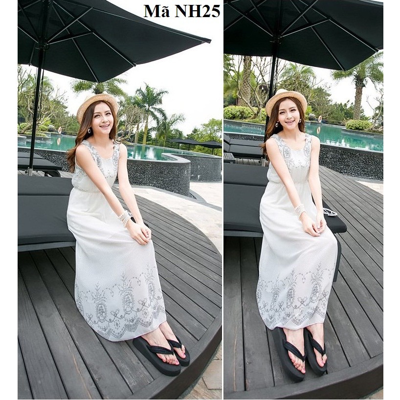 Siêu giảm giá cực shockThướt tha, nữ tính với váy - đầm dài đi biển NH25 | BigBuy360 - bigbuy360.vn