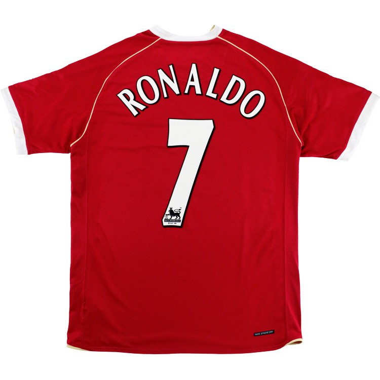 Áo Bóng Đá Đội Nhà MU 06-07 Kiểu Retro Cá Tính