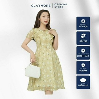 Váy Đầm Xòe Tay Bồng CLAYMORE Mã CDX2S3F12903