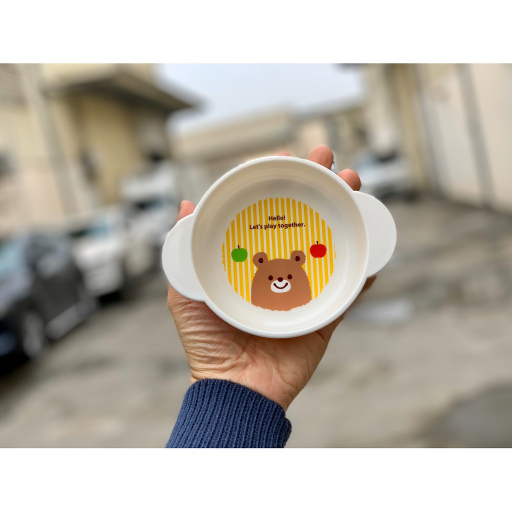 Bát ăn cho bé có quai cầm Nakano