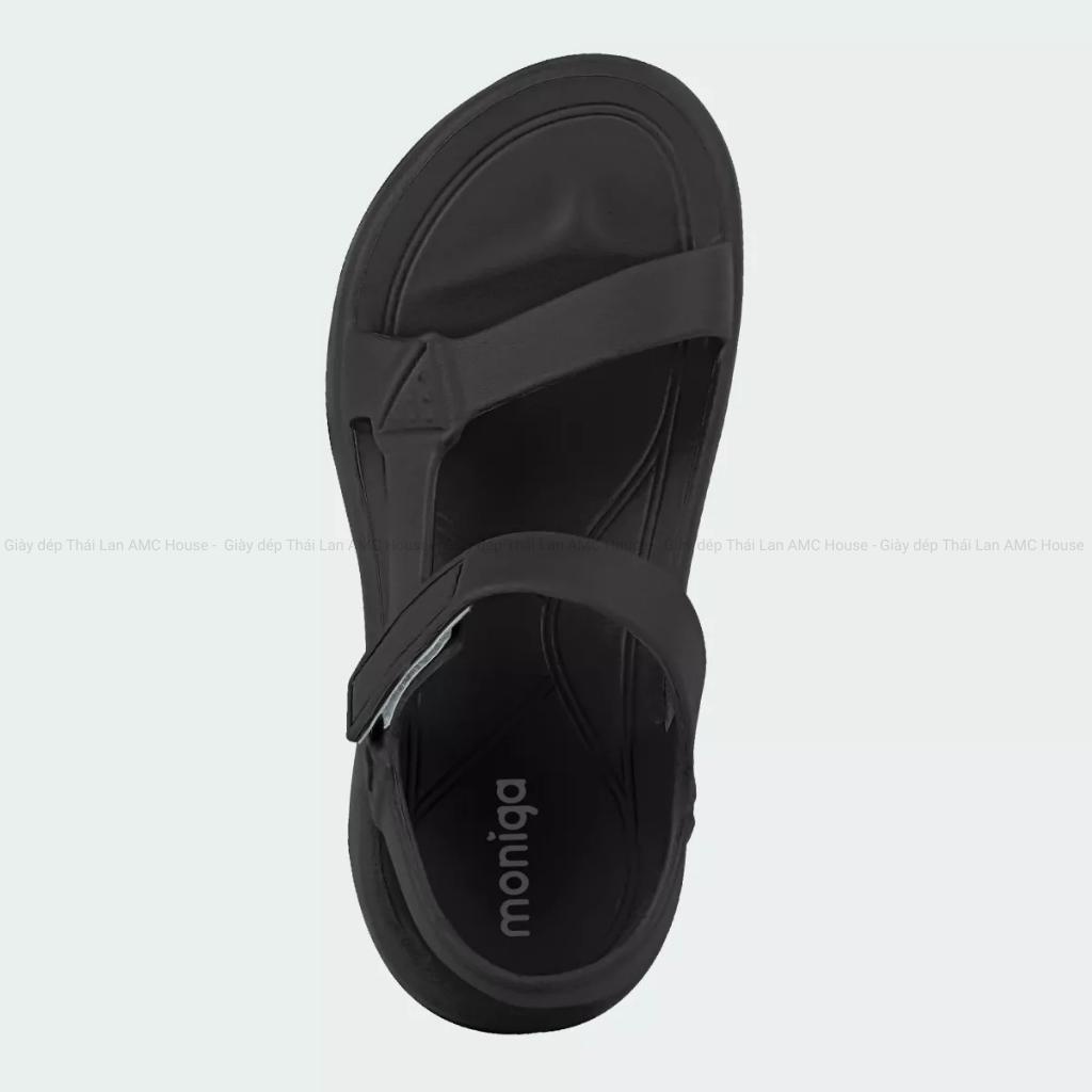 Giày sandal nữ Thái Lan nhựa đúc quai chéo lệch trẻ trung siêu nhẹ MONOBO - Moniga QUEST