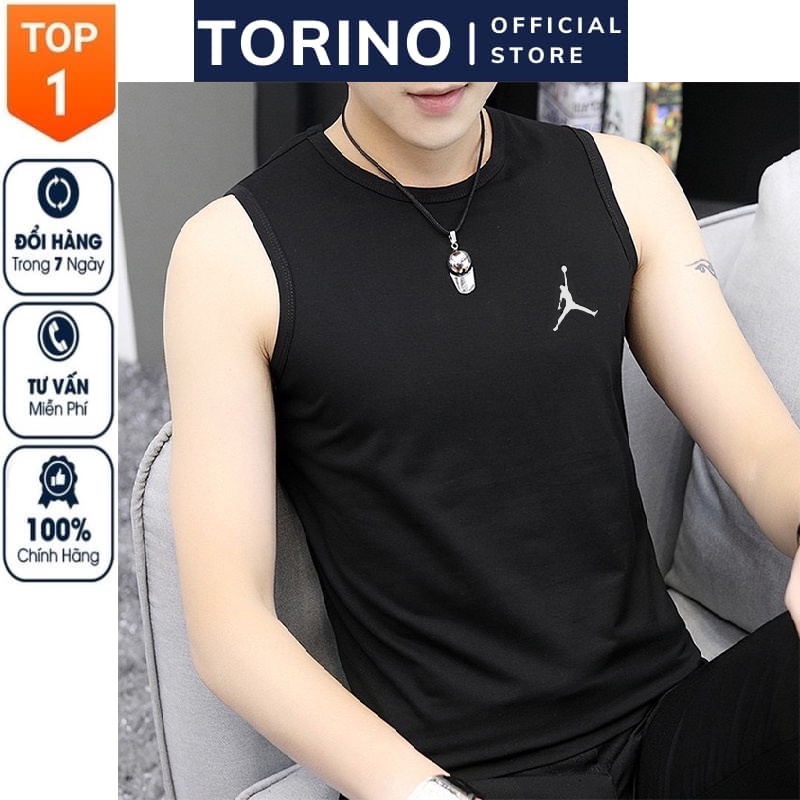 Áo sát nách thể thao, áo tanktop, áo ba lỗ nam JORDAN chất vải thun lạnh thể thao, co giãn 4 chiều, thoáng mát