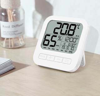 Nhiệt kế điện tử đo nhiệt độ và độ ẩm phòng ngủ cho bé