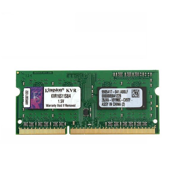 RAM Laptop Kingston 4GB DDR3 1600MHz PC3-12800 1.5V Udimm Dùng Cho MacBook Máy Tính Xách Tay Bảo Hành 36 Tháng 1 Đổi 1