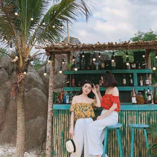 Quần culottes đũi trắng