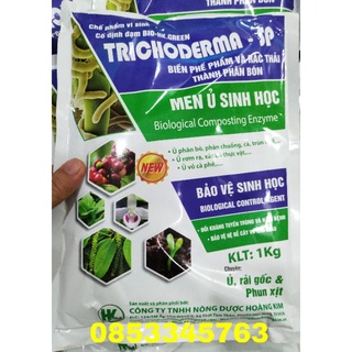 Gói 1kg nấm đối kháng trichoderma sp