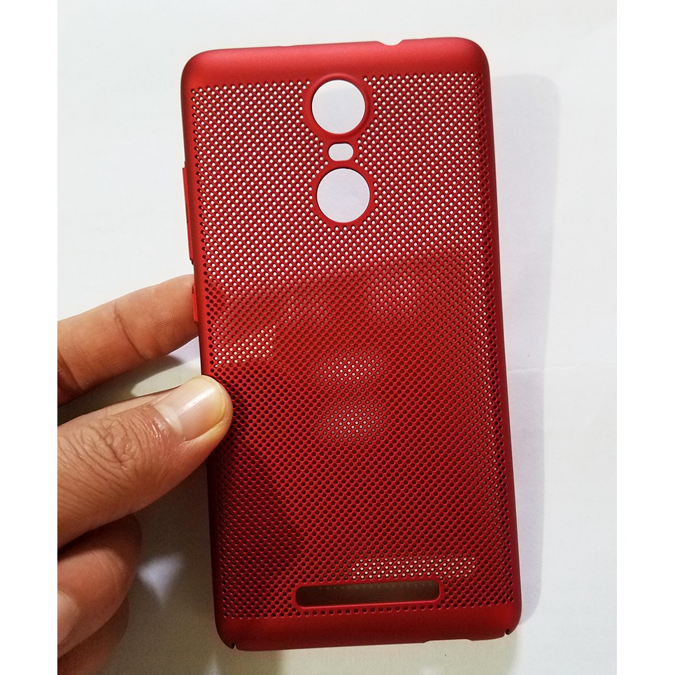 Ốp lưng lưới tản nhiệt Xiaomi Redmi Note 3 (Đỏ)