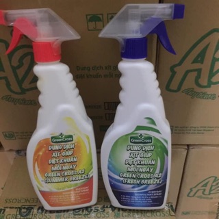 Dung dịch xịt khuẩn Green cross A2 500ml
