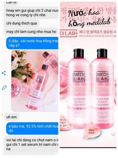 Nước hoa hồng MEDILAB