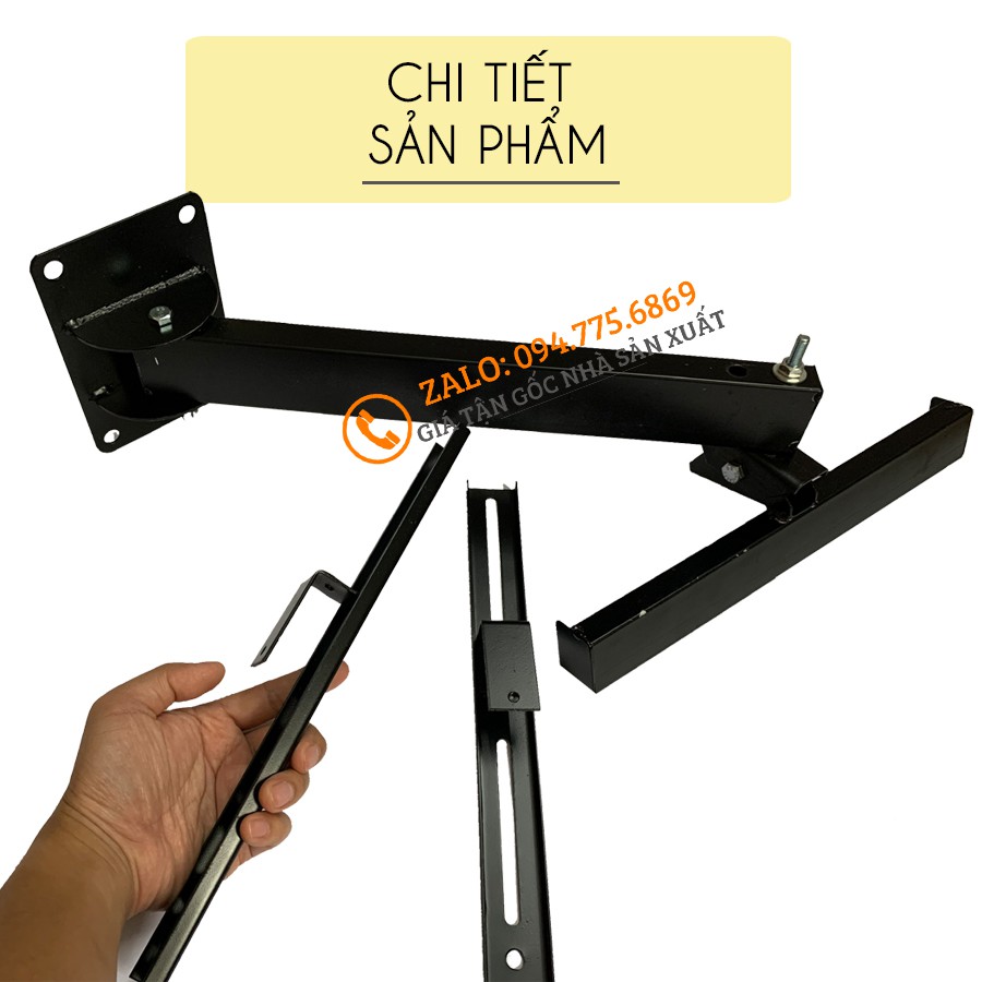 Giá Treo Tivi Xoay Đa Năng 32 - 40 - 43 Inch - Khung Treo Tivi Góc Tường