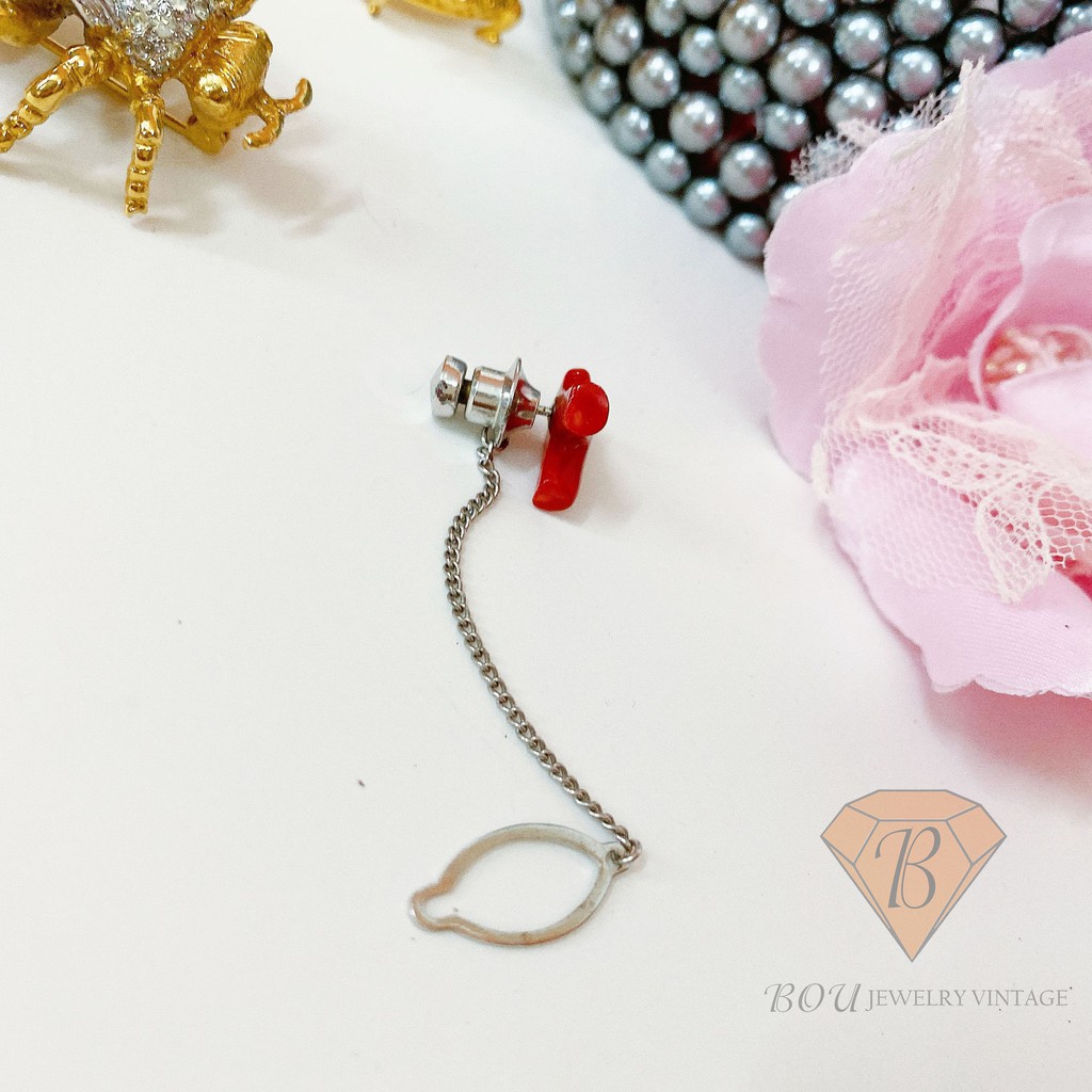 PIN CÀI ÁO SAN HÔ SECONDHAND NHẬT BẢN BOU JEWELRY VINTAGE MÃ CA075
