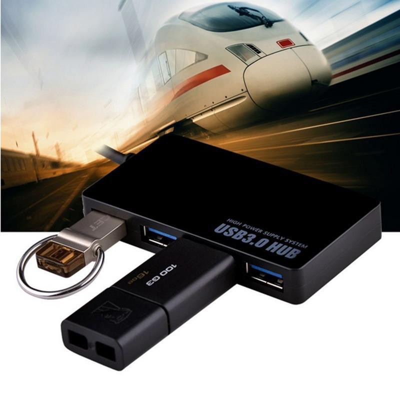 SPEEDS Bộ Chia 4 Cổng Usb 3.0 Tốc Độ Cao 5gbps